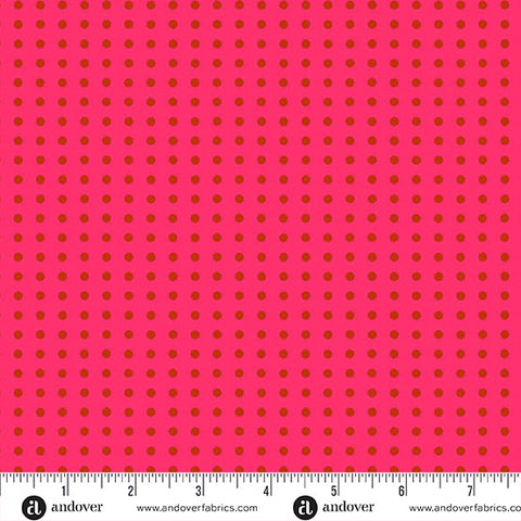 Andover Jinny 10331 R Rose Dotty By The Yard