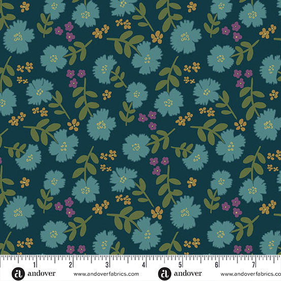 Andover Lush 10337 T Midnight Abundant By The Yard