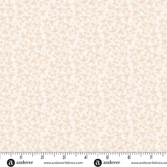 Andover Simply Light 10447 O Apricot Underfoot By The Yard