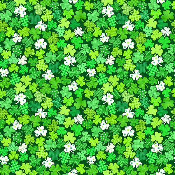 Northcott Paddy's Parade 10665 74 Irish Wearin' O' The Green By The Yard