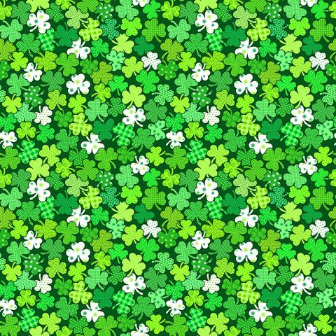 Northcott Paddy's Parade 10665 74 Irish Wearin' O' The Green By The Yard