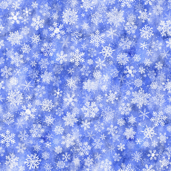 Northcott Winter Twilight 10764 43 Dusk Fantasy Flakes By The Yard