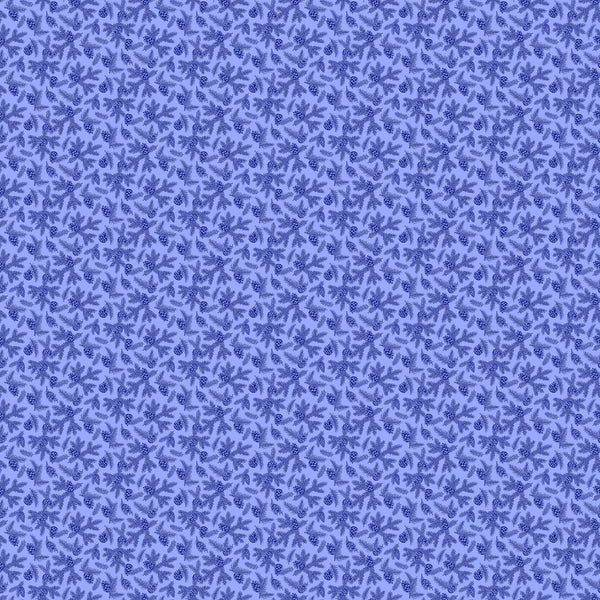 Northcott Winter Twilight 10766 44 Blue Woodsy By The Yard