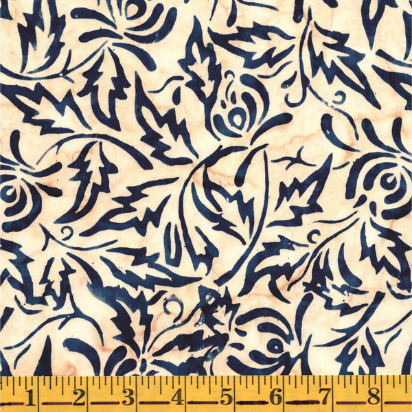 Jordan Fabrics Batik 1082 01S Sand Flower By The Yard