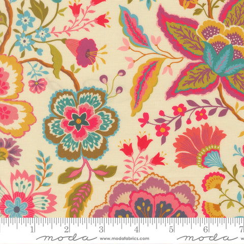 Moda Sitara 11980 11 Cream Jasmine By The Yard