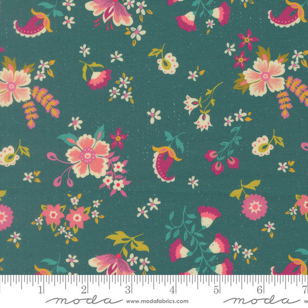 Moda Sitara 11982 14 Dark Teal Davina By The Yard