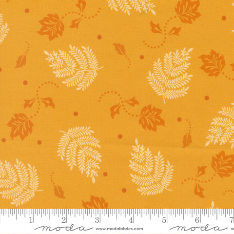 Moda Sitara 11986 19 Dijon Paisley Leaf By The Yard