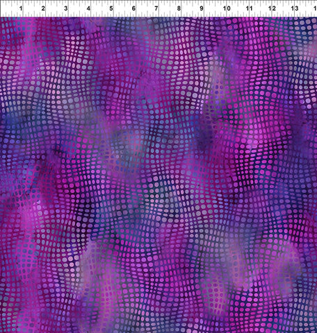 In The Beginning Impressions 11JYS 5 Dots Purple By The Yard
