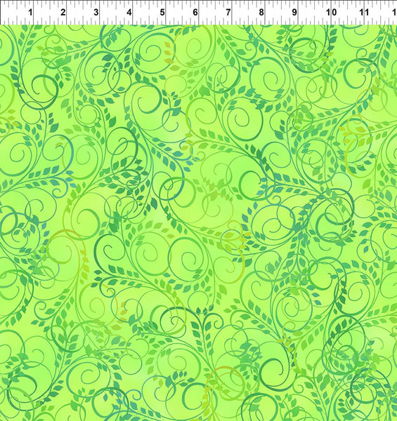 In The Beginning PAWsitivity 11PAW 1 Green Vines 3 YARDS