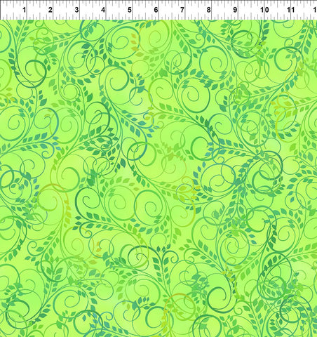 In The Beginning PAWsitivity 11PAW 1 Green Vines 3 YARDS