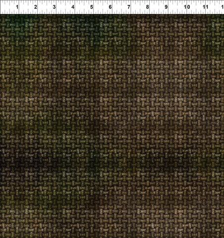 In The Beginning Steampunk Menagerie 11ST 1 Brown Weave By The Yard