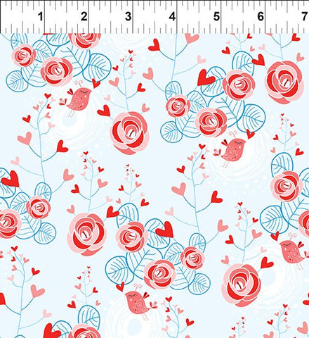 In The Beginning Alice 12AL 1 Red Rose Bushes By The Yard