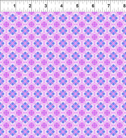 In The Beginning Dragon Friends 12DF 1 Purple Geo 7 By The Yard