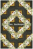 Henry Glass & Co. Pre-Cut 12 Block Log Cabin Quilt Kit - Chicken Shack - COOP