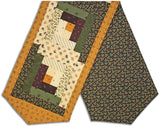 Moda Kansas Troubles Pre-Cut Log Cabin Table Runner Kit - Autumn Prairie