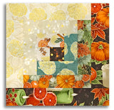 Kaufman Pre-Cut 12-Block Log Cabin Quilt Kit - Sweet Pumpkin Spice