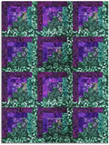 Hoffman Bali Batiks Pre-Cut 12 Block Log Cabin Quilt Kit - Crocus