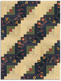 Moda Kansas Troubles Quilters Pre-cut 12 Block Log Cabin Quilt Kit - Daisy Lane - DAISY BLUE