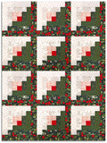 Moda  Pre-cut 12 Block Log Cabin Quilt Kit - Pine Valley