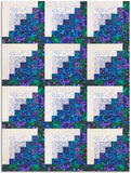 Studio E Pre-Cut 12 Block Log Cabin Quilt Kit - Field Of Seams