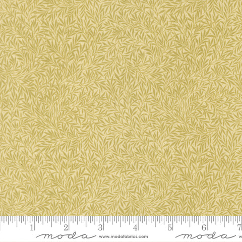 Moda Morris Muse 13387 11 Parchment Willow Leaf By The Yard