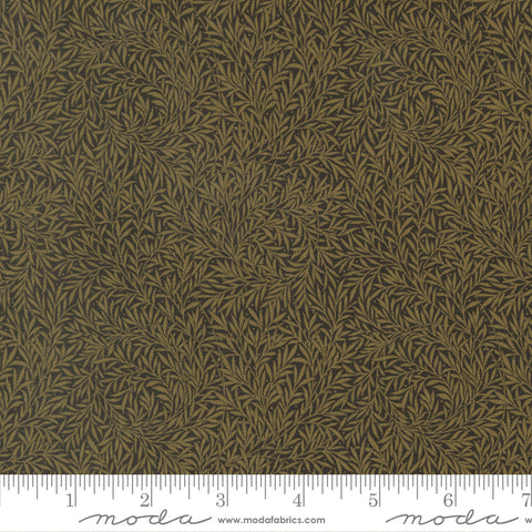 Moda Morris Muse 13387 15 Ebony Willow Leaf By The Yard