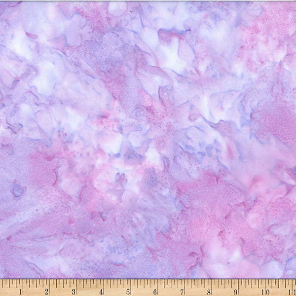 Hoffman Batik 1384 30 Bali Mottles Lilac By The Yard