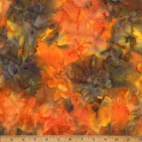 Hoffman Batik 1384 663 Citrus Grove Smoothies By The Yard