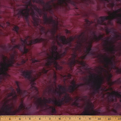 Hoffman Batik 1384 711 Deep Fuchsia Smoothies By The Yard
