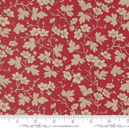 Moda - French General - Rouenneries Trois 13964 14 Rouge By The Yard