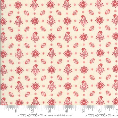 Moda - French General - Rouenneries Trois 13965 11 Pearl Faded By The Yard