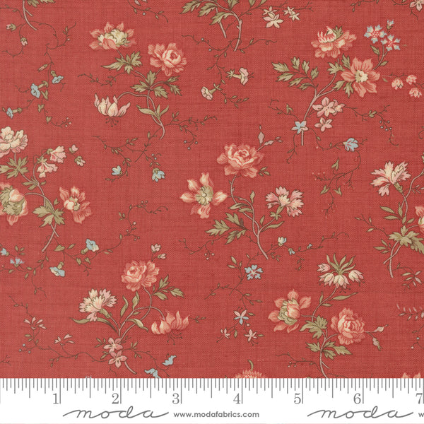 Moda - French General - Fleur De Paris 13991 14 Garance Parterre By The Yard