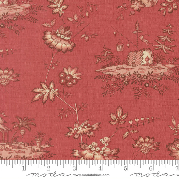 Moda - French General - Fleur De Paris 13992 16 Garance Jardinage Scenic By The Yard