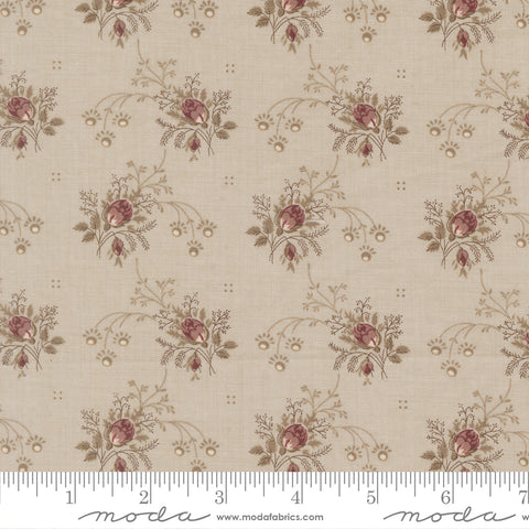 Moda - French General - Fleur De Paris 13994 15 Smoke Primvere By The Yard