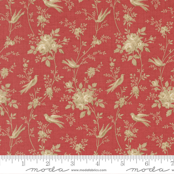 Moda - French General - Fleur De Paris 13996 16 Garance Oiseaux Birds By The Yard