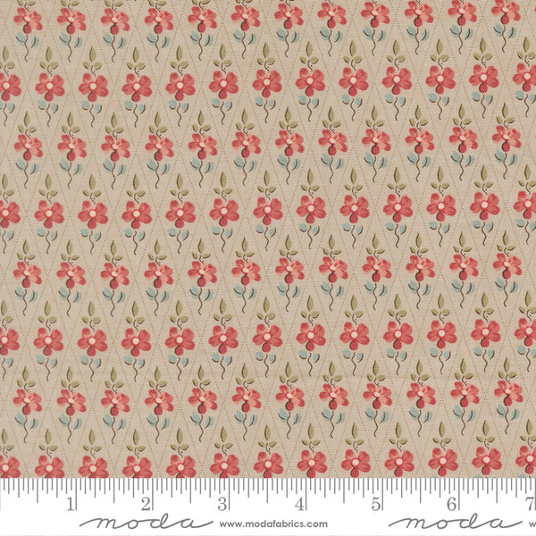 Moda - French General - Fleur De Paris 13997 14 Smoke Paquerette Checks By The Yard