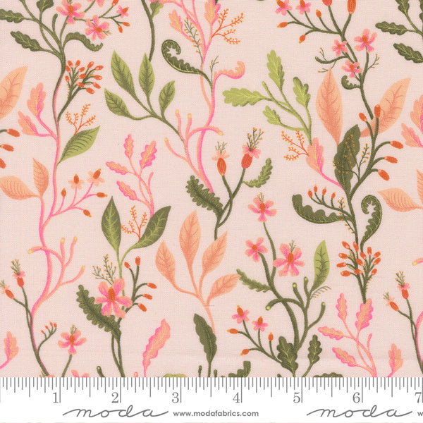 Moda Floral Fondant 14131 12 Blush Florals By The Yard