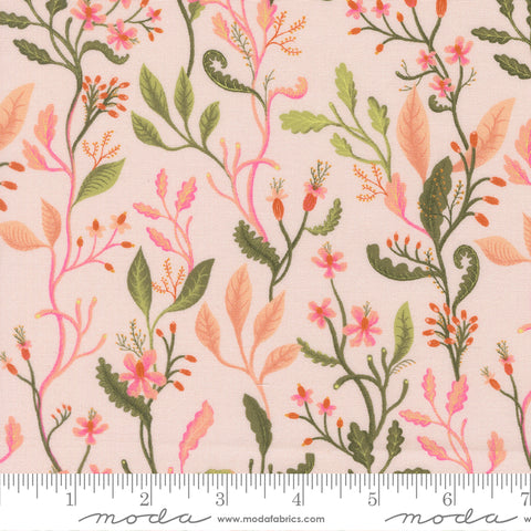Moda Floral Fondant 14131 12 Blush Florals By The Yard