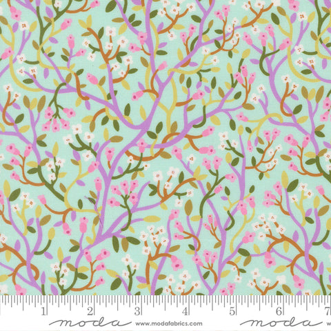 Moda Floral Fondant 14133 16 Sky Jungle Floral By The Yard
