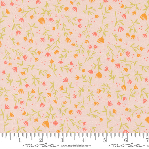 Moda Floral Fondant 14134 12 Blush Ditsy Florals By The Yard