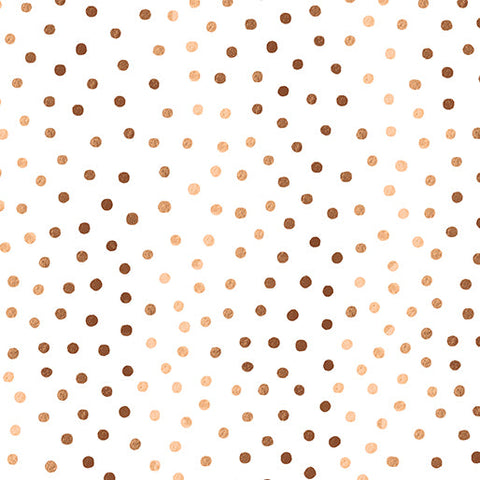 Benartex Tutu Cute 14139 09 Tutu Cute Dots White 1.875 YARDS