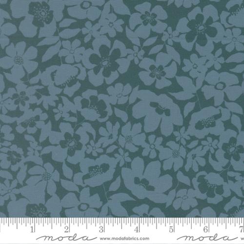 Moda Feather & Forest Bloom 14146 18 Azure Floral Fusion By The Yard