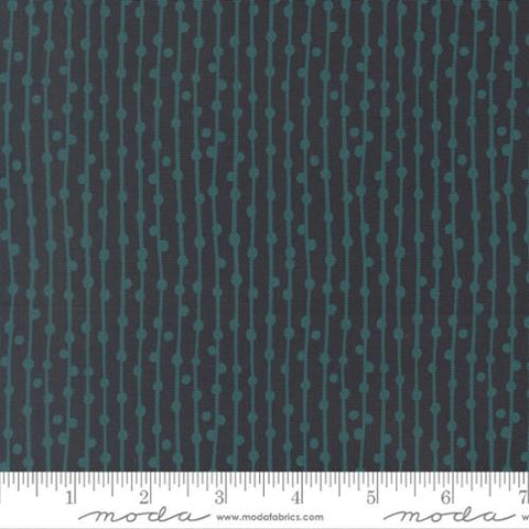 Moda Feather & Forest Bloom 14148 19 Midnight String Of Pearls By The Yard