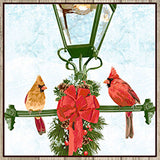 Andover Snowbirds 1507 N Linen Snowbirds 24" PANEL By The PANEL (Not Strictly By The Yard)