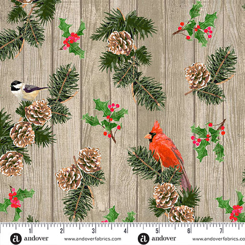 Andover Snowbirds 1509 N Barnwood Birds Of A Feather By The Yard