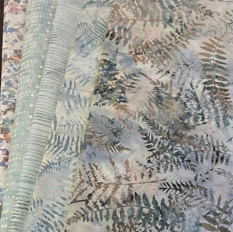 Matt's Mystery Bundles -  4.59 yards - Batiks #15 - Remnants