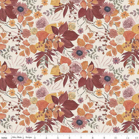 Riley Blake Evening On The Prairie 16740 Cream Main Print By The Yard