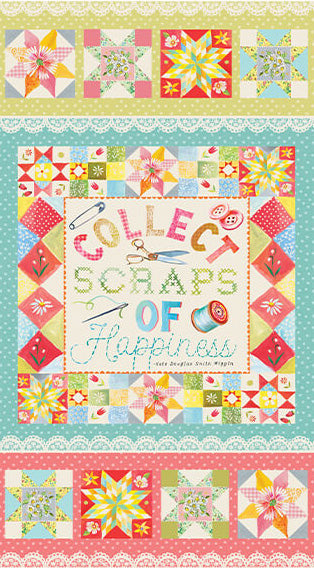 Benartex Love & Stitches 16894 99 Multi Love & Stitches 24" PANEL By The PANEL (Not Strictly By The Yard)