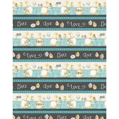 Wilmington Sweet Little Treasures 17826 294 Multi Repeating Stripe By The Yard