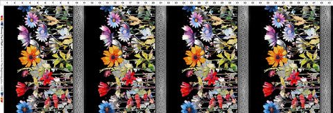 In The Beginning Blooming Day & Night 1BDN 1 Black Border By The Yard